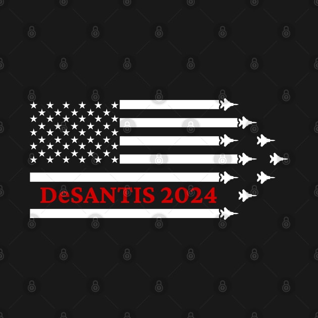 Desantis 2024 Jets American Flag by DesignsbyBryant