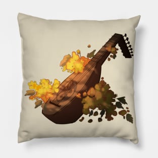 Lute and jaskiers Pillow