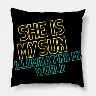 She is my Sun Pillow