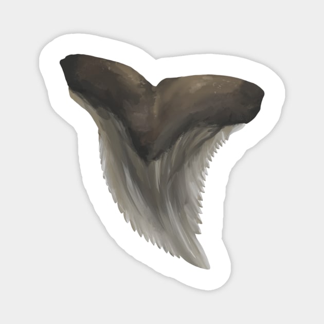 Snaggletooth Shark Tooth Magnet by Reeseworks
