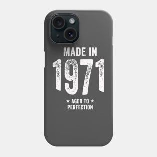 Made In 1971 Retro Phone Case