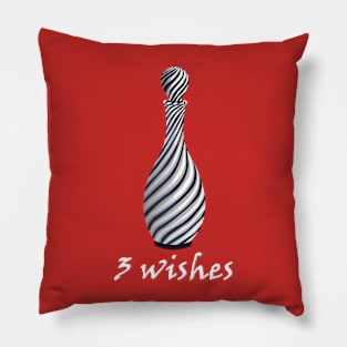 3 wishes Pillow