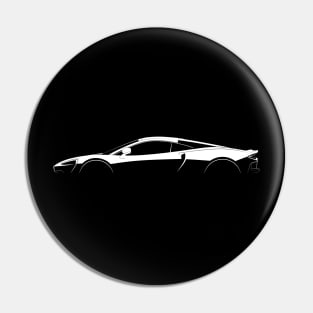 McLaren GT Silhouette Pin