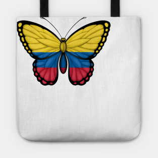 Colombian Flag Butterfly Tote