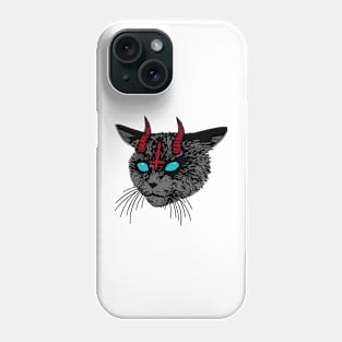 satan cat 2 Phone Case