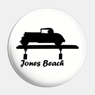 Jones Beach Art Deco Sign - Car Pin