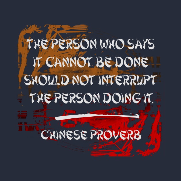 Chinese Proverb. Words of Wisdom Collection by ArtlyStudio