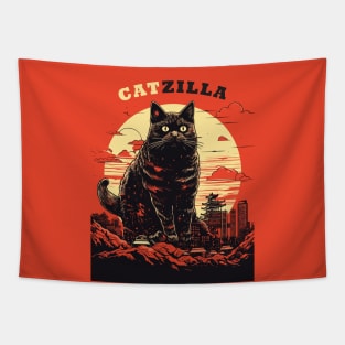 Catzilla Tapestry