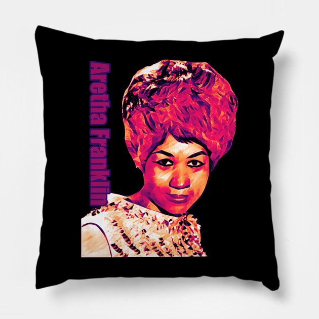 Respect the Legacy Franklin Fan Tee Pillow by Doc Gibby