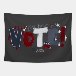 My Voting Shirt Tapestry