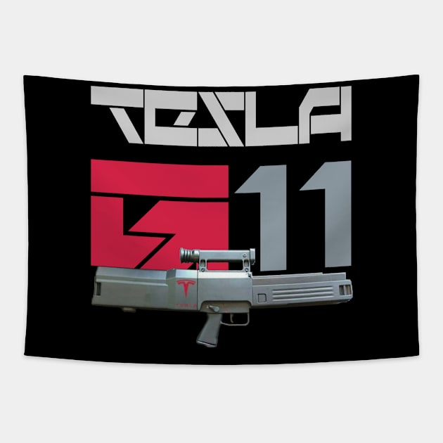 Assault Rifle G11 Tapestry by Aim For The Face