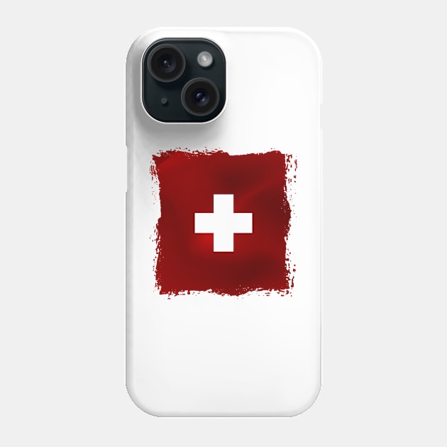 Switzerland artwork Phone Case by SASTRAVILA