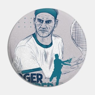 Roger Federer Pin