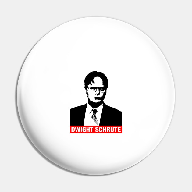 Dwight Schrute Pin by Printnation