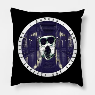 Jump Scares and Distant Screams Pillow