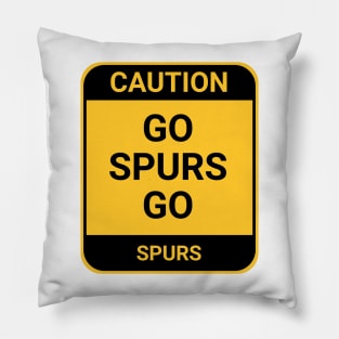 GO SPURS GO Pillow