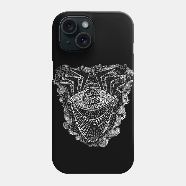 Lurking In The Dark (Version #2) Phone Case by mm92