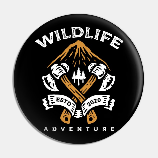 Wildlife  adventure Pin by Frispa