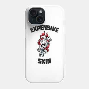 Expensive Skin Skull Dice Fire Tattoo Lover Phone Case