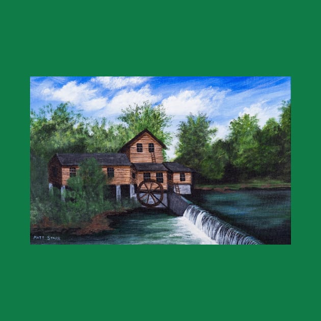 The Old Roller Mill by Matt Starr Fine Art