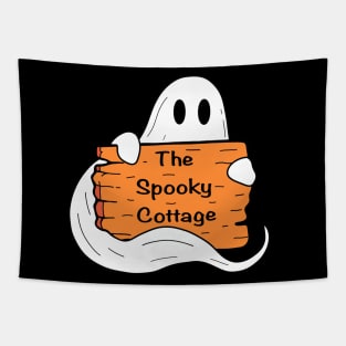 The Spooky Cottage Ghost Tapestry