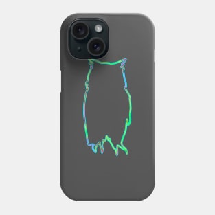 Neon owl Phone Case