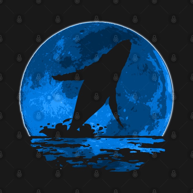 Blue Whale Moon by nickbeta