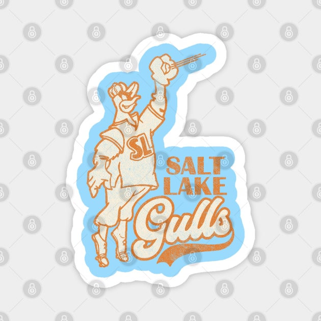 Classic Salt Lake Gulls Minor League Baseball 1976 Magnet by LocalZonly