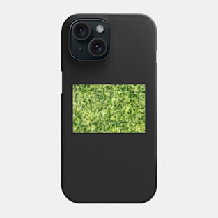 creamed spinach oil paint effect Phone Case