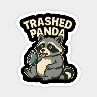 Trashed Panda Mem Magnet