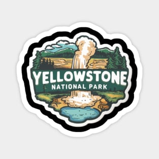 Yellowstone National Park Magnet