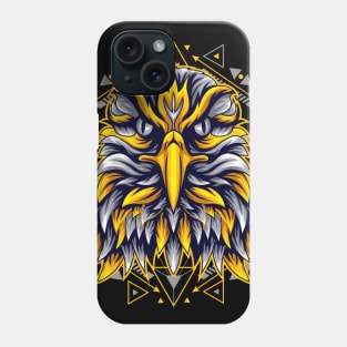 hawk golden retro vintage Phone Case