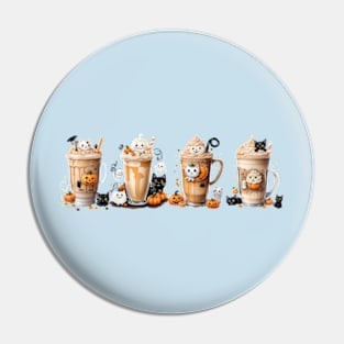 The Halloween coffee collection Pin