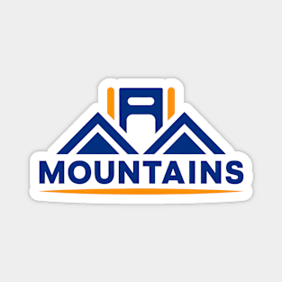 mountain climbing Magnet