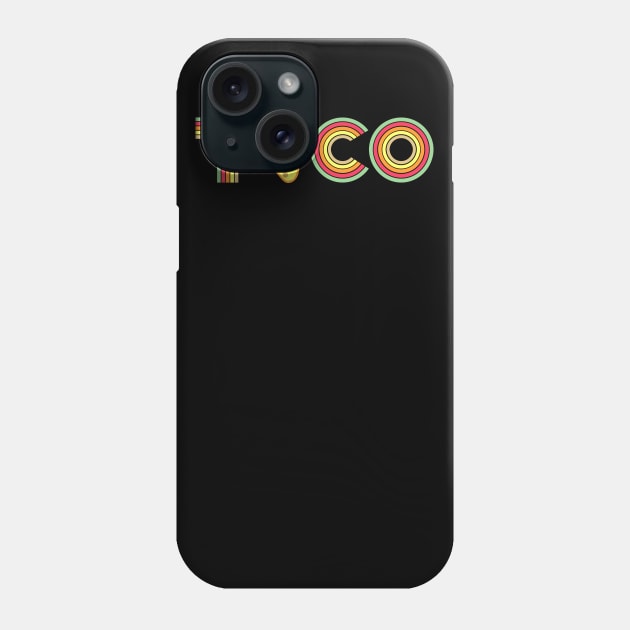 taco retro Phone Case by osvaldoport76