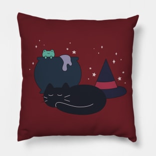 Witchy (red) Pillow