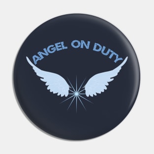 Angel on Duty Pin