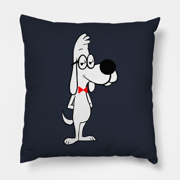 Mr Peabody and Sherman Pillow by kareemik