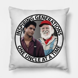 Uncle Jesse - Inspiring Generations One Uncle At A Time Pillow