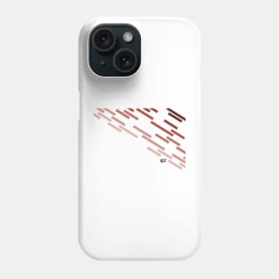 Modern Abstract Red and White #minimal #decor #design #kirovair #buyart Phone Case