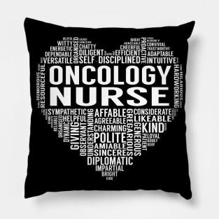 Oncology Nurse Heart Pillow