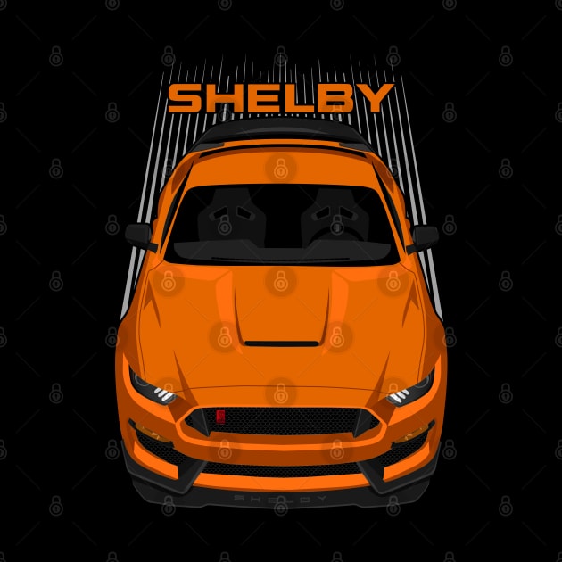 Ford Mustang Shelby GT350R 2015 - 2020 - Orange by V8social