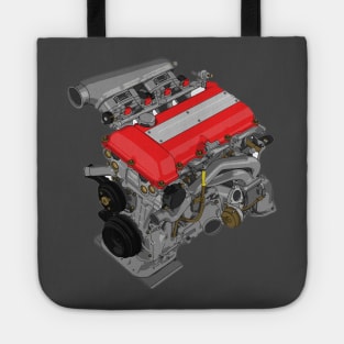 sr20 sticker Tote