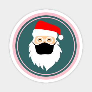 Christmask Santa Magnet