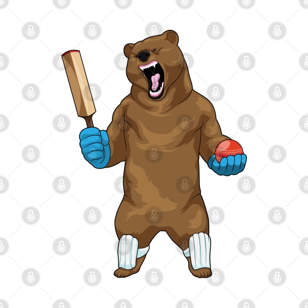 Bear Cricket Cricket bat by Markus Schnabel