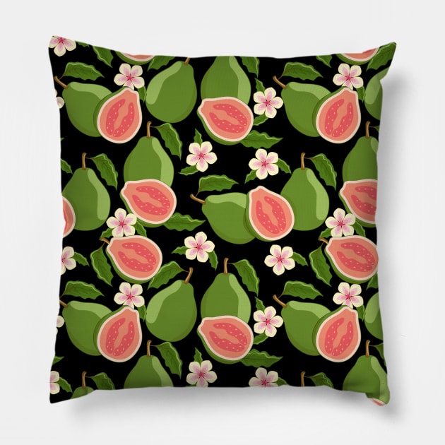 Guava Pattern Pillow by Designoholic