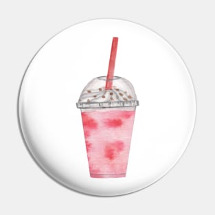 Pink milkshake Pin