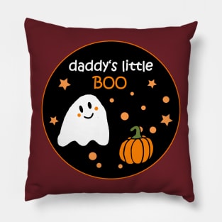 Daddy's Little Boo Halloween Costume Pillow