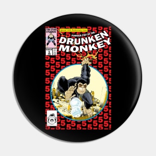 Drunken Monkey #5 Cover Pin