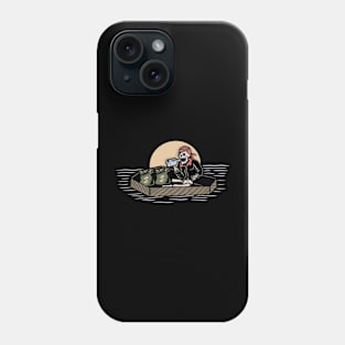 Pirate and skull Phone Case